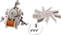 Ventilator Motor - 12049036 Blower Motor Incl Fan Wheel Nut And Distancepart For Wirehandle 220-240v [Bosch Siemens]